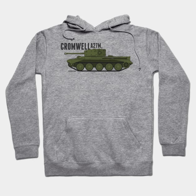 Cromwell A27M Hoodie by Panzerpicture